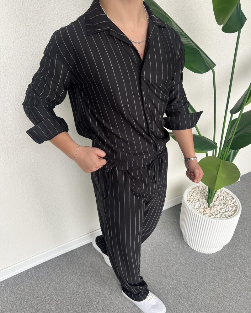 ÇİZGİLİ GÖMLEK TAKIM