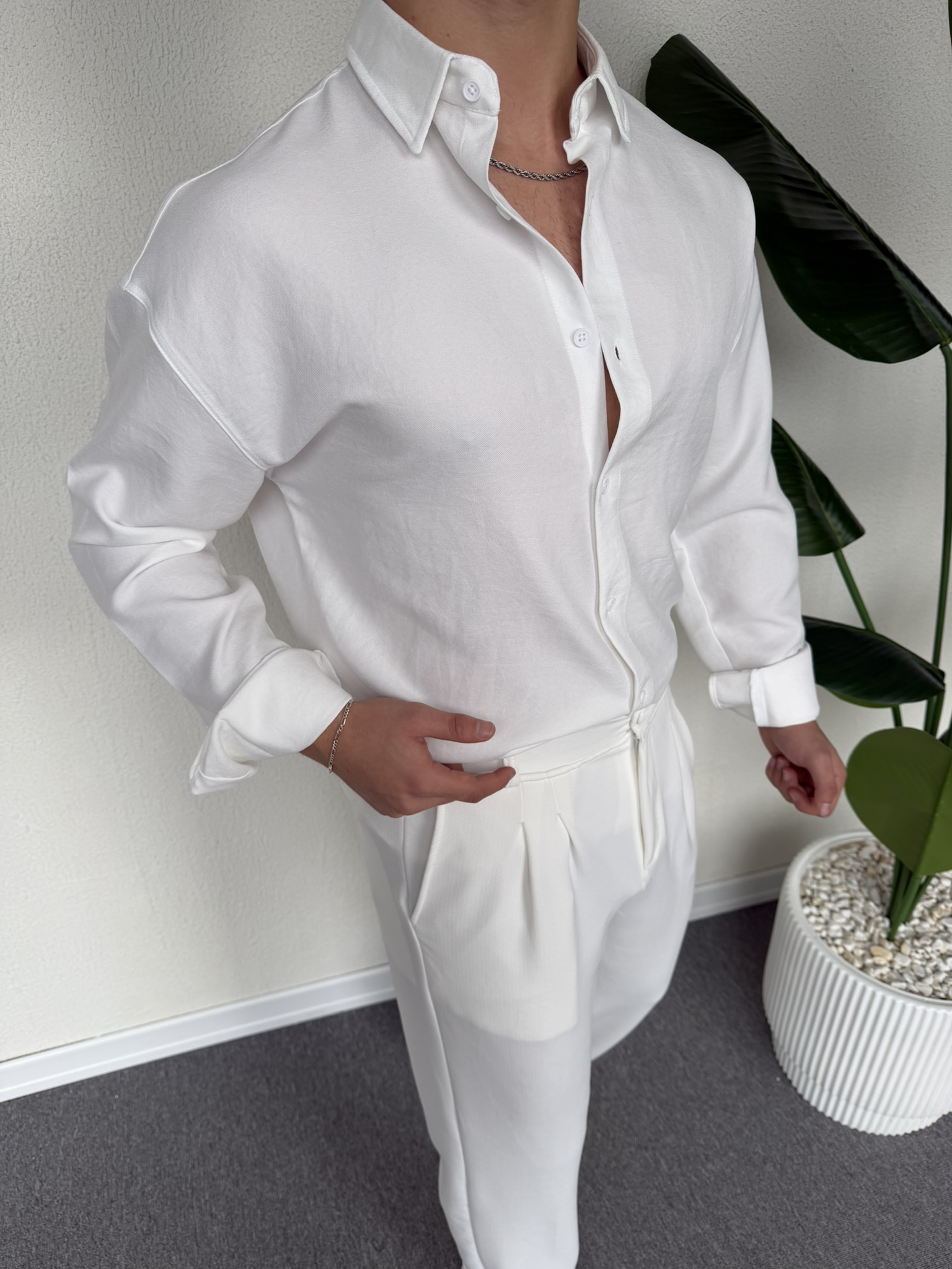 KETEN GÖMLEK - Görsel 2