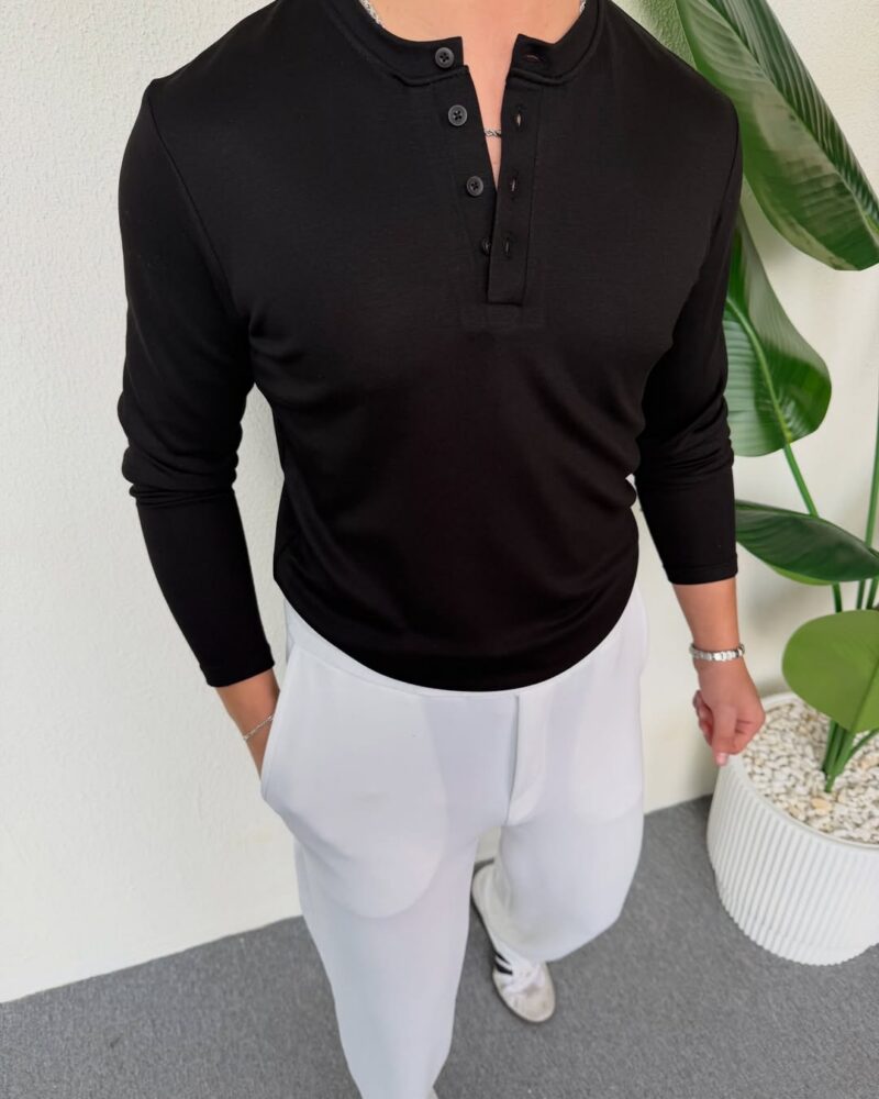 HAKİM YAKA DÜĞMELİ TSHİRT