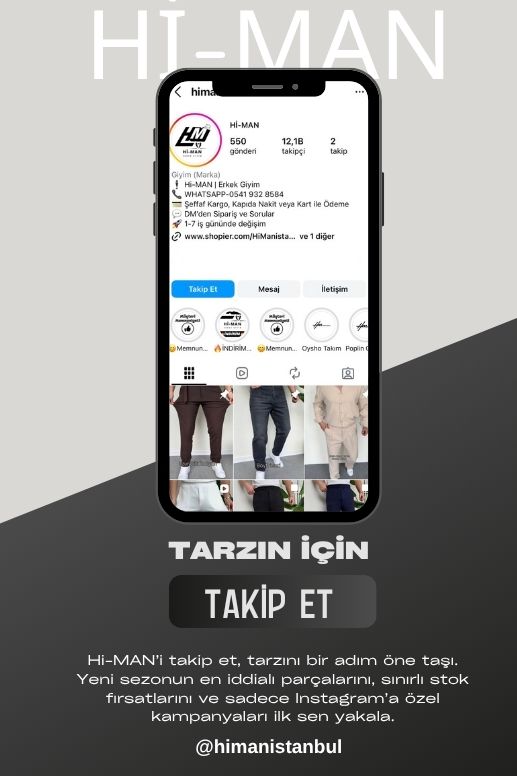 Bizi Instagramda Takip Edin