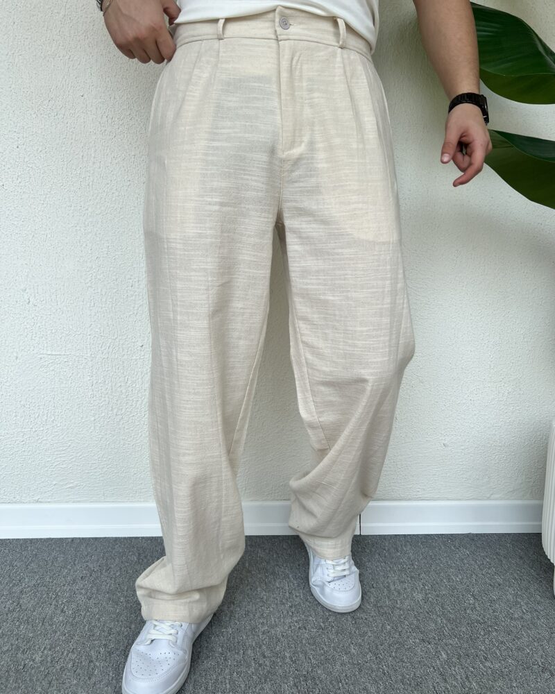 HAM KETEN SÜPER BAGGY PANTOLON